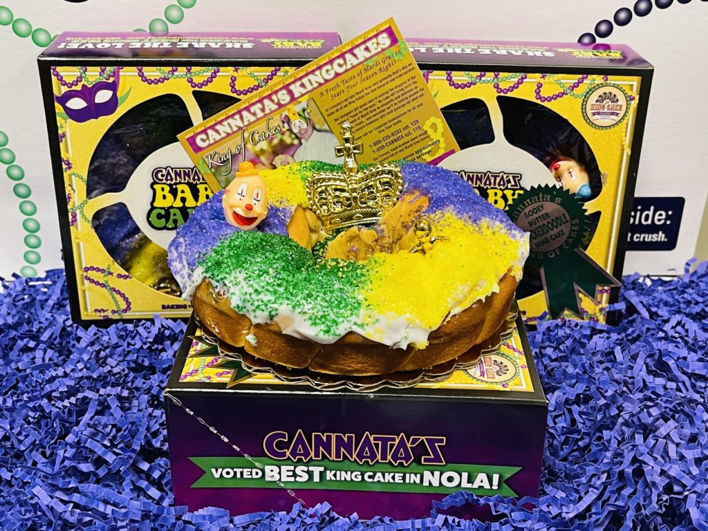 Baby King Cake (4Baby Cakes) Cannatas King Cakes